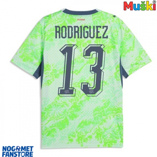 Švicarska Ricardo Rodriguez #13 Gostujuci Dres SP 2026 Kratak Rukav